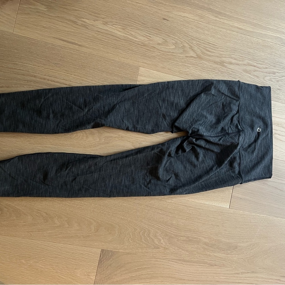 Lululemon Align Size 2 Charcoal Gray Leggings 25” - Picture 2 of 4